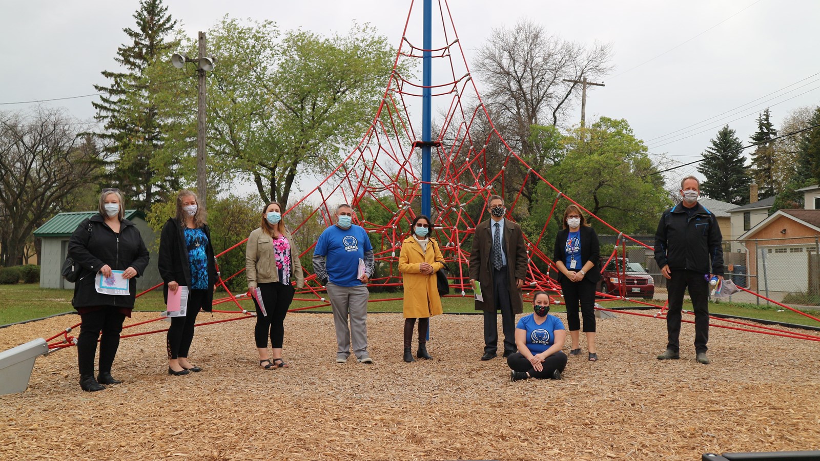 Brock Corydon playground rejuvenation project 6